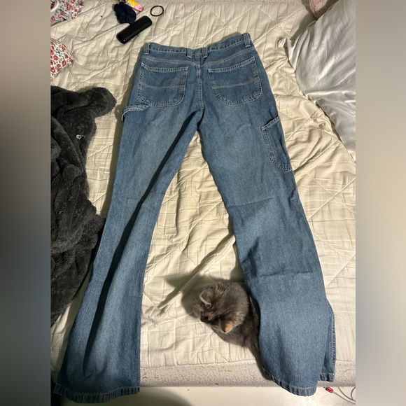 90’s vintage American Eagle jeans *please ignore cat* - Picture 3 of 4